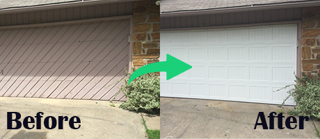 before and after repair